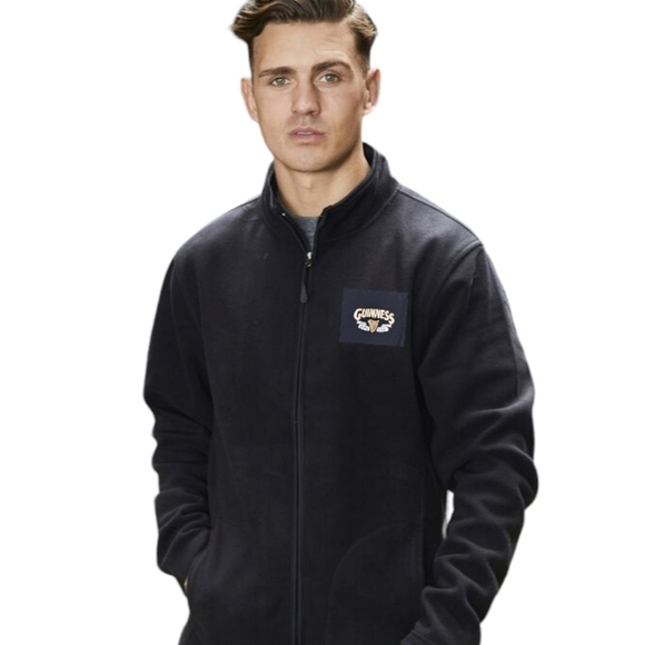 Guinness Full Zip Fleece Size XXL - Picture 1 of 7
